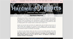 Desktop Screenshot of hardwarereports.de